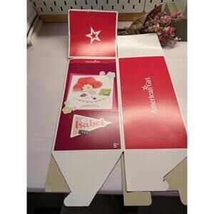 American Girl EMPTY BOX Isabel's Bedroom Accessories